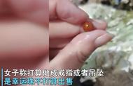 吃海鲜时的惊险瞬间：差点儿咬到硬物，结果竟是一颗价值5万的海螺珠，太值了！