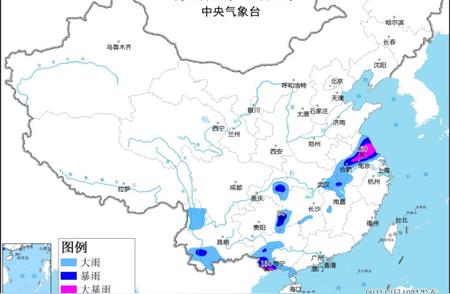 暴雨预警不解除：措施+降雨分布图详览